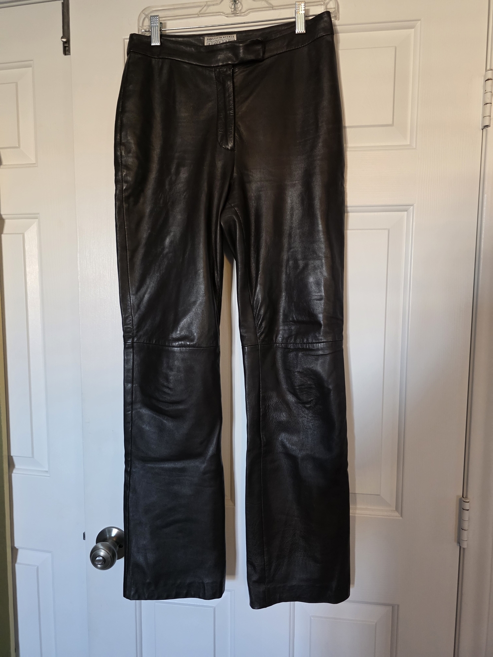 Vintage Saks Fifth Avenue Folio Collection Leather Pants
